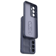 For Samsung Galaxy S24 5G Magic Shield TPU + Flannel Phone Case(Grey)