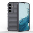 For Samsung Galaxy S24+ 5G Magic Shield TPU + Flannel Phone Case(Dark Grey) - Galaxy S24+ 5G Cases by PMC TechLife | Online Shopping South Africa | PMC TechLife