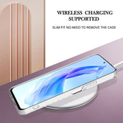 For Honor 90 Lite 5G Electroplating Marble Dual-side IMD Phone Case(White 006)