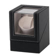 Leather Single Watch Box Electric Motor Watch Shaker Automatic Watch Shaker, US Plug - free shipping - PMC TechLife - Order now!