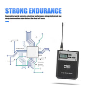 XTUGA  IEM1100 Professional Wireless In Ear Monitor System 2 BodyPacks(EU Plug)