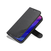 For iPhone 16 Pro AZNS Sheepskin Texture Flip Leather Phone Case(Black)