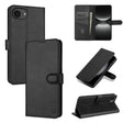 For iPhone 16e AZNS Skin Feel Calf Texture Flip Leather Phone Case(Black) - iPhone 16e Cases by AZNS | Online Shopping South Africa | PMC TechLife | Buy Now Pay Later Mobicred