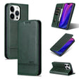For iPhone 16 Pro Max AZNS Magnetic Calf Texture Flip Leather Phone Case(Dark Green) - iPhone 16 Pro Max Cases by AZNS | Online Shopping South Africa | PMC TechLife | Buy Now Pay Later Mobicred