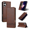 For iPhone 16 Plus AZNS Magnetic Calf Texture Flip Leather Phone Case(Dark Brown) - iPhone 16 Plus Cases by AZNS | Online Shopping South Africa | PMC TechLife | Buy Now Pay Later Mobicred