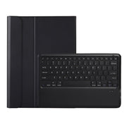 For Samsung Galaxy Tab S9+ A810B Pen Slot Detachable Bluetooth Keyboard Leather Tablet Case(Black)