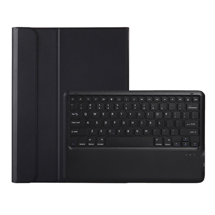 For Samsung Galaxy Tab S9+ A810B Pen Slot Detachable Bluetooth Keyboard Leather Tablet Case(Black)