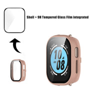 For Honor Watch 4 PC + 9H Tempered Glass Integrated Watch Case(Pine Green)