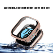 For Honor Watch 4 PC + 9H Tempered Glass Integrated Watch Case(Pine Green)