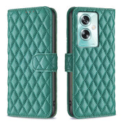 For OPPO A79 5G Diamond Lattice Wallet Leather Flip Phone Case(Green)
