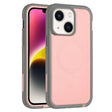 For iPhone 15 Plus Defender Series XT MagSafe Magnetic PC + TPU Shockproof Phone Case(Pink+Grey) - iPhone 15 Plus Cases by PMC TechLife | Online Shopping South Africa | PMC TechLife