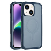 For iPhone 14 Plus Defender Series XT MagSafe Magnetic PC + TPU Shockproof Phone Case(Blue)