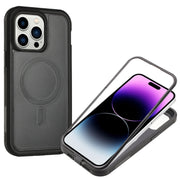 For iPhone 13 Pro Defender Series XT MagSafe Magnetic PC + TPU Shockproof Phone Case(Black)