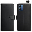 For Motorola Moto G54 Genuine Leather Fingerprint-proof Horizontal Flip Phone Case(Black) - Motorola Cases by PMC TechLife | Online Shopping South Africa | PMC TechLife | Buy Now Pay Later Mobicred