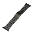For Apple Watch SE 44mm Five Beads Turtle Buckle Titanium Steel Watch Band(Grey) - Watch Bands by PMC TechLife | Online Shopping South Africa | PMC TechLife