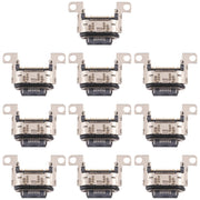 For Samsung Galaxy A73 5G SM-A736B 10 PCS Charging Port Connector