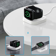 For Apple Watch JJT-A56 Portable Foldable Wireless Charger(Black)
