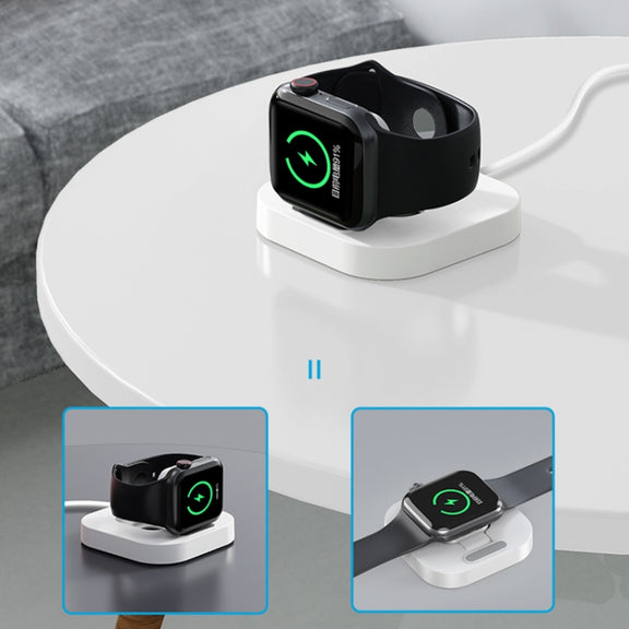 For Apple Watch JJT-A56 Portable Foldable Wireless Charger(White)