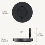 For Samsung Watch V17S Foldable Magnetic Wireless Charger(Black)