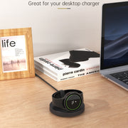 For Samsung Watch V17S Foldable Magnetic Wireless Charger(Black)