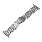 For Apple Watch 38mm Five Beads Titanium Steel Watch Band(Silver)