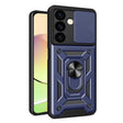 For Samsung Galaxy S24+ 5G Sliding Camera Cover Design TPU+PC Phone Case(Blue) - free shipping - PMC TechLife - Order now!