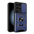 For Samsung Galaxy S24 Ultra 5G Sliding Camera Cover Design TPU+PC Phone Case(Blue) - Galaxy S24 Ultra 5G Cases by PMC TechLife | Online Shopping South Africa | PMC TechLife