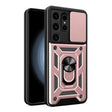 For Samsung Galaxy S24 Ultra 5G Sliding Camera Cover Design TPU+PC Phone Case(Rose Gold) - Galaxy S24 Ultra 5G Cases by PMC TechLife | Online Shopping South Africa | PMC TechLife