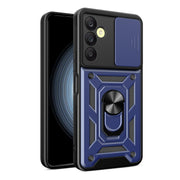 For Samsung Galaxy A25 5G Sliding Camera Cover Design TPU+PC Phone Case(Blue)