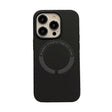 For iPhone 15 Pro Max Magsafe Magnetic Silicone Phone Case(Black) - iPhone 15 Pro Max Cases by PMC TechLife | Online Shopping South Africa | PMC TechLife