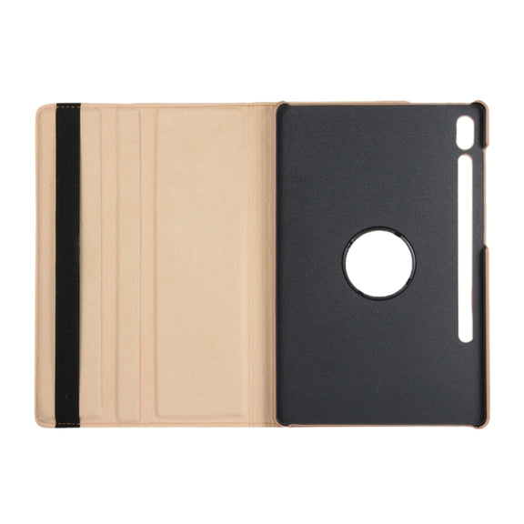 For Samsung Galaxy Tab S9 360 Degrees Rotation Holder Litchi Texture Leather Tablet Case(Blue)