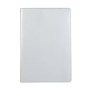 For Samsung Galaxy Tab S9+ / Tab S10+ 360 Degrees Rotation Holder Litchi Texture Leather Tablet Case(Silver)