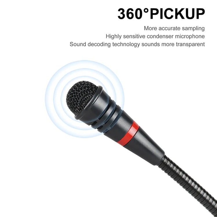XTUGA A140-C Wireless Microphone System 4-Channel UHF Four Conference Mics(AU Plug)