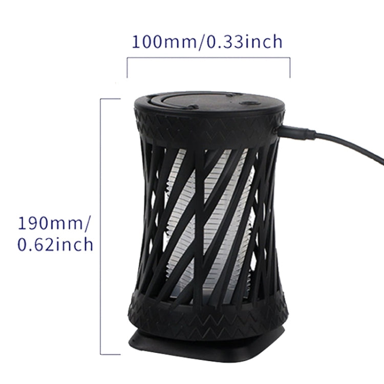 Household UV Light Touch Mosquito Repellent Lamp, Plug-in(Black)