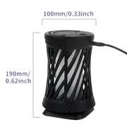 Household UV Light Touch Mosquito Repellent Lamp, Plug-in(Black)