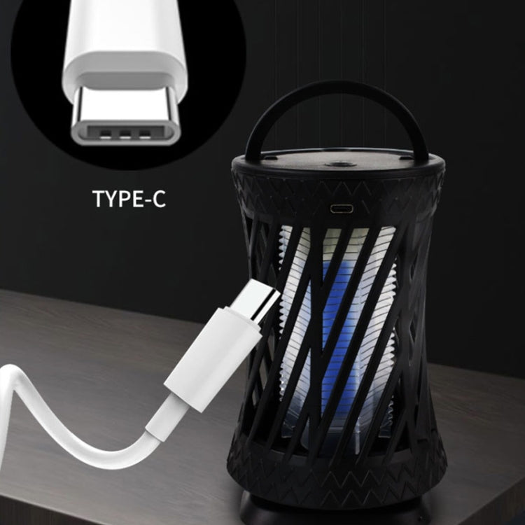 Household UV Light Touch Mosquito Repellent Lamp, Plug-in(Black)