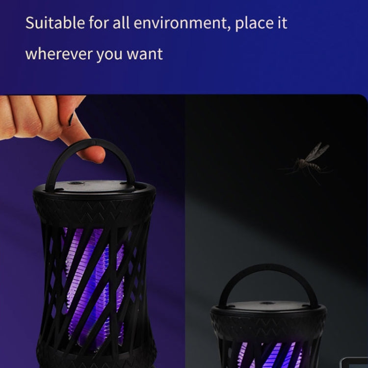 Household UV Light Touch Mosquito Repellent Lamp, Plug-in(Black)