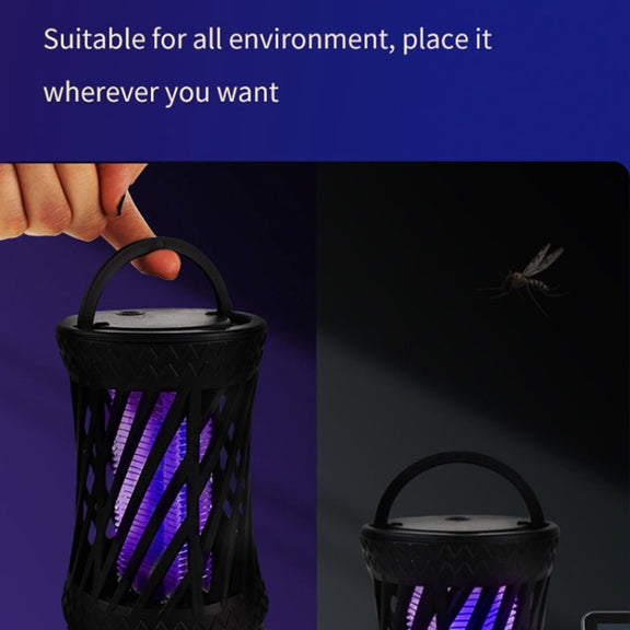 Household UV Light Touch Mosquito Repellent Lamp, Plug-in(Black)