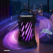 Household UV Light Touch Mosquito Repellent Lamp, Rechargeable(Black)