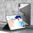 For Huawei MatePad 10.4 Clear 360 Rotation Stand Smart Leather Tablet Case(Black) - Huawei by PMC TechLife | Online Shopping South Africa | PMC TechLife | Buy Now Pay Later Mobicred