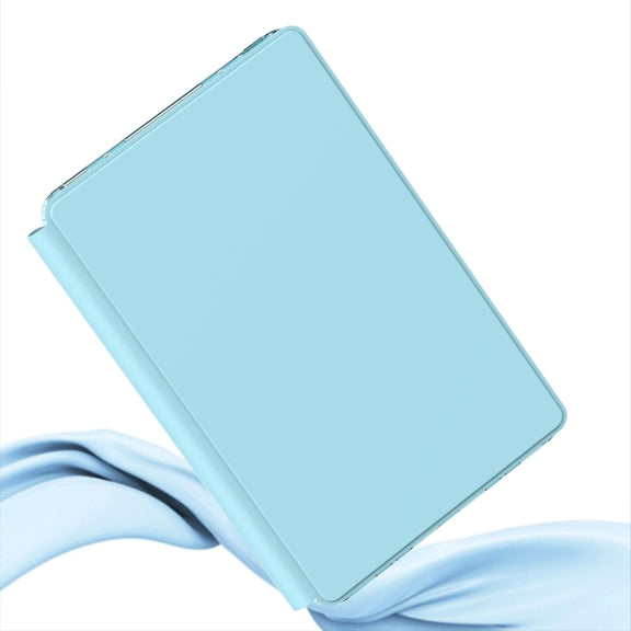 For Huawei MatePad 10.4 Clear 360 Rotation Stand Smart Leather Tablet Case(Black)