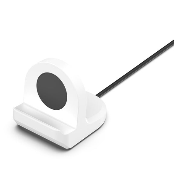 For Samsung Galaxy Watch 6 / 6 Classic Smart Watch Silicone Charging Bracket(White)