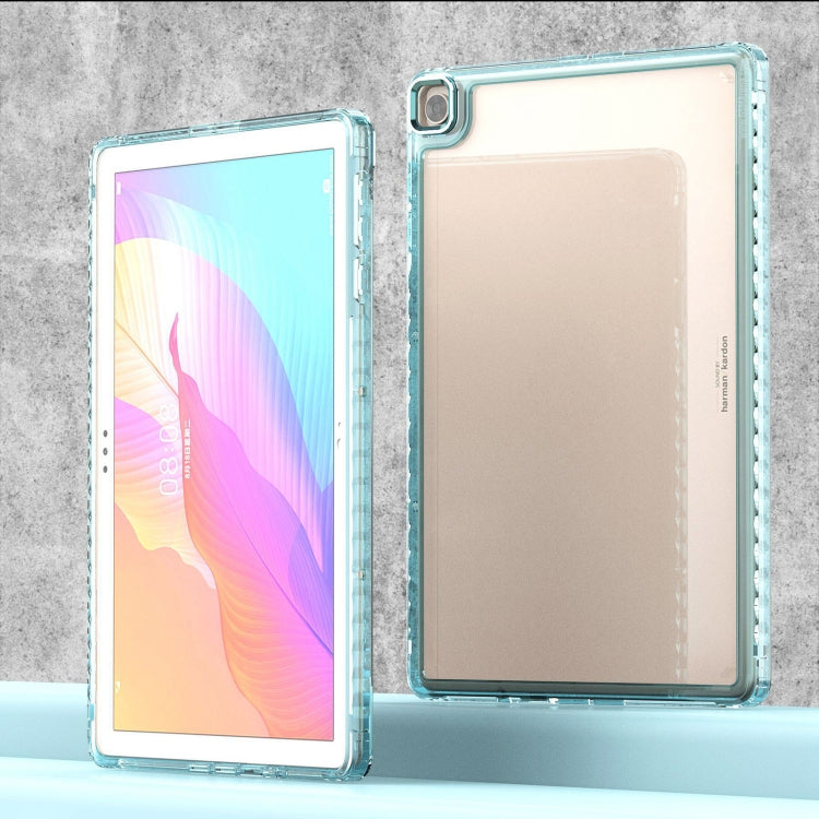 For Huawei MatePad T10 / T10S Clear Acrylic Shockproof Tablet Case(Baby Blue)