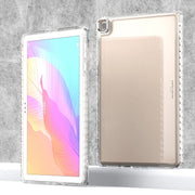 For Huawei MatePad T10 / T10S Clear Acrylic Shockproof Tablet Case(White)