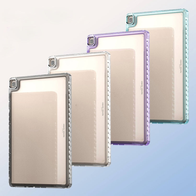 For Huawei MatePad T10 / T10S Clear Acrylic Shockproof Tablet Case(Black)