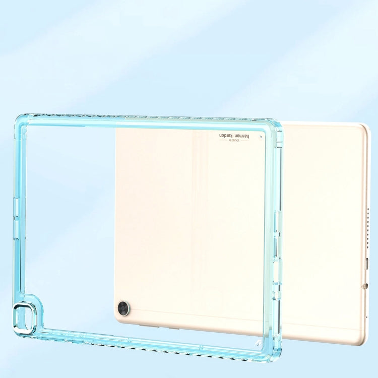 For Huawei MatePad T10 / T10S Clear Acrylic Shockproof Tablet Case(Black)