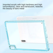 For Huawei MatePad 10.4 Clear Acrylic Shockproof Tablet Case(Baby Blue)