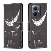 For vivo Y78 5G Colored Drawing Pattern Leather Phone Case(Smirk)