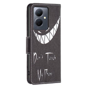 For vivo Y78 5G Colored Drawing Pattern Leather Phone Case(Smirk)