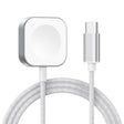 For Apple Watch Type-C Interface Magnetic Charger(Silver) - Charger / Holder by PMC TechLife | Online Shopping South Africa | PMC TechLife | Buy Now Pay Later Mobicred